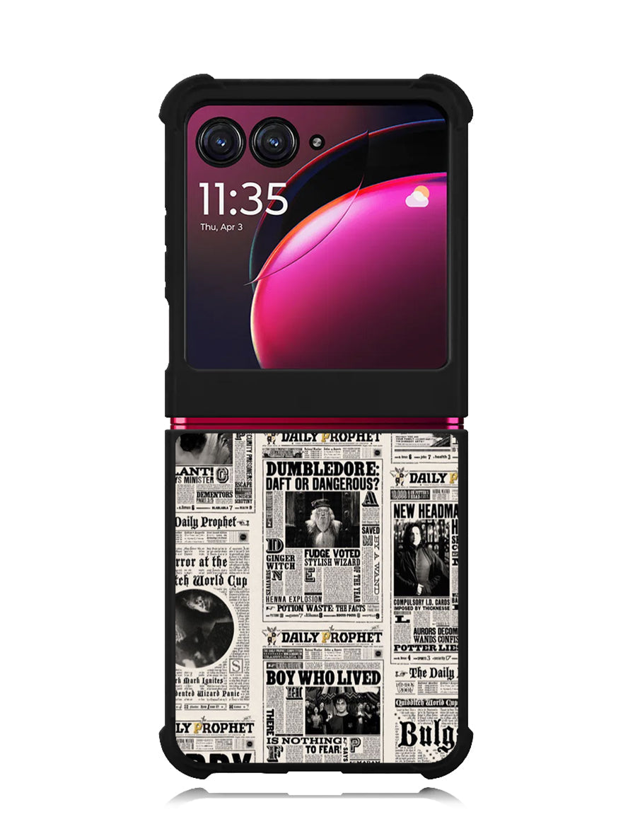 Harry Potter Daily Prophet Motorola Moto Razr Plus 2023 , Moto Razr+ 2023 Case OV5157
