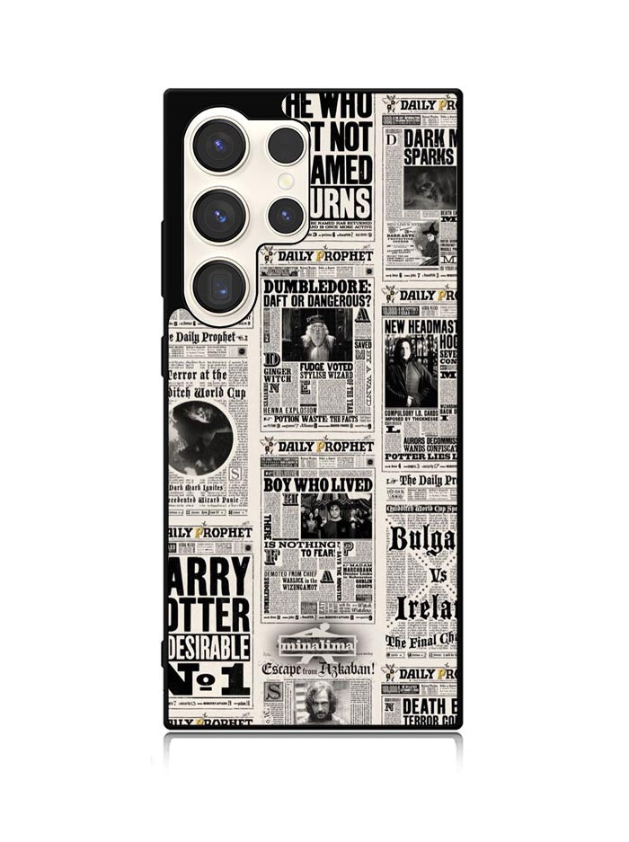 Harry Potter Daily Prophet Samsung Galaxy S23 Ultra 5G Case QC5157