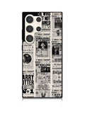 Harry Potter Daily Prophet Samsung Galaxy S23 Ultra 5G Case QC5157