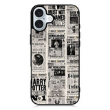 Harry Potter Daily Prophet iPhone 16 Case QC5157