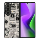 Harry Potter Daily Prophet Samsung Galaxy Z Fold 6 5G 2024 Case OV5157