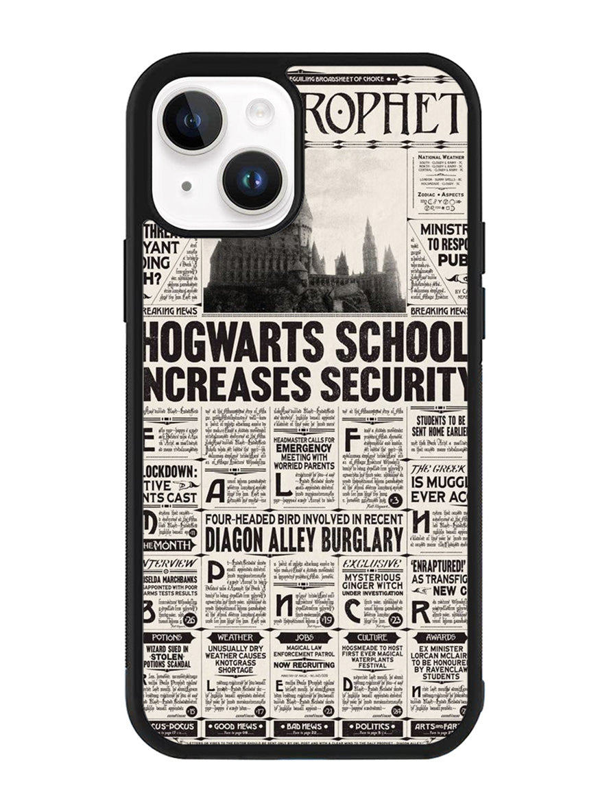 Harry Potter Daily Prophet iPhone 14 Case QC6787