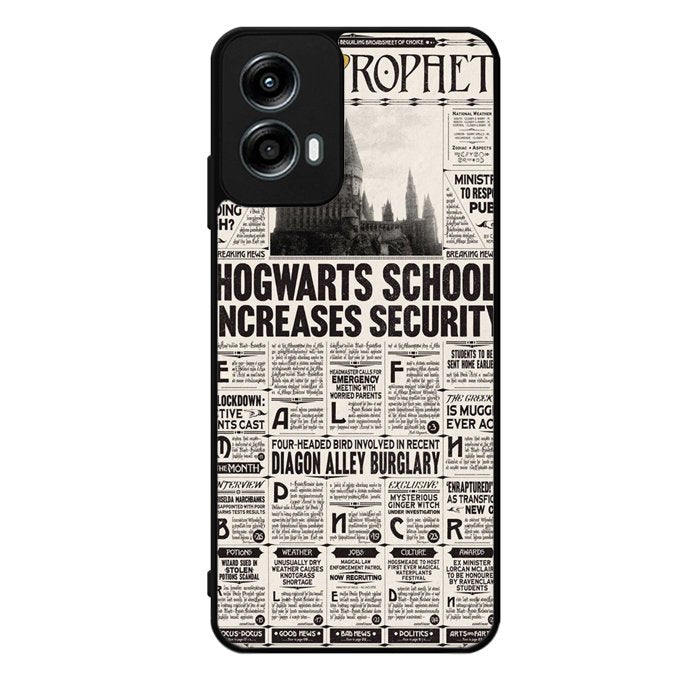 Harry Potter Daily Prophet Motorola Moto G Play 2024 Case OV6787