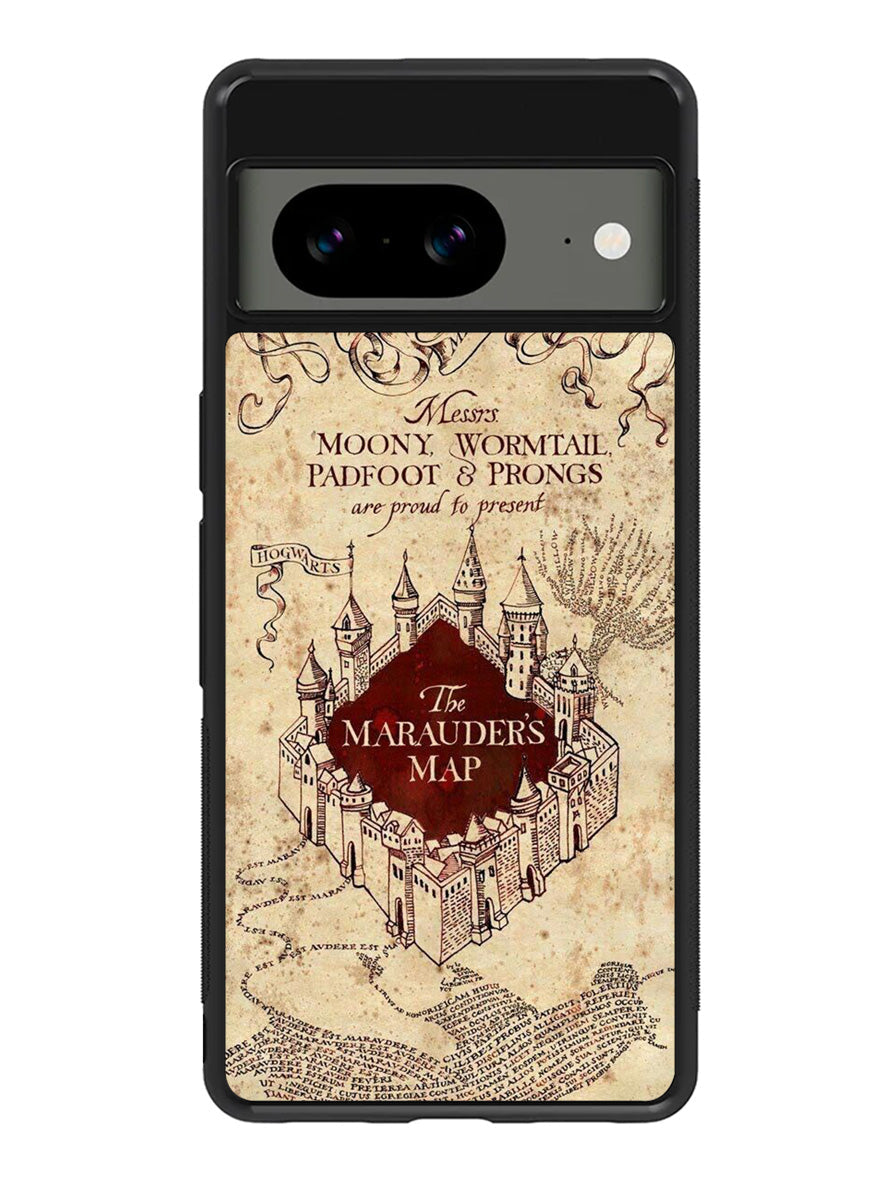 Harry Potter Marauders Map Google Pixel 8A Case QC6789