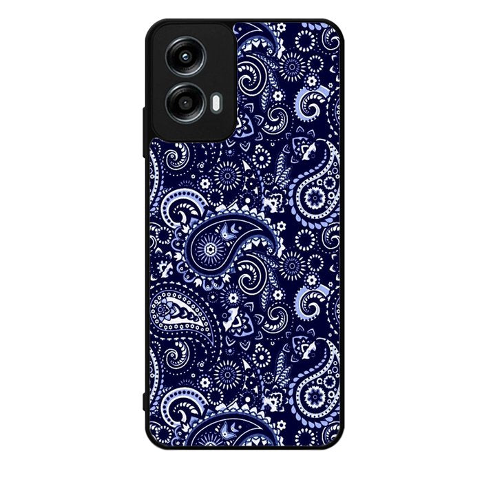 Paisley Pattern Motorola Moto G Play 2024 Case OV6794