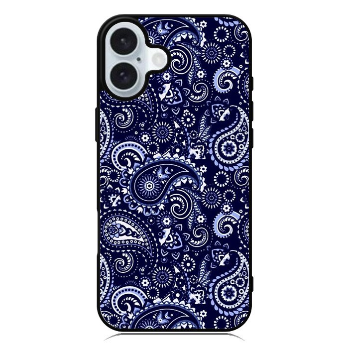 Paisley Pattern iPhone 16 Plus Case QC6794