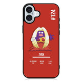Pokemon Jynx iPhone 16 Case QC6822