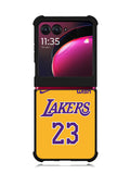 LA Lakers Motorola Moto Razr Plus 2023 , Moto Razr+ 2023 Case OV1929