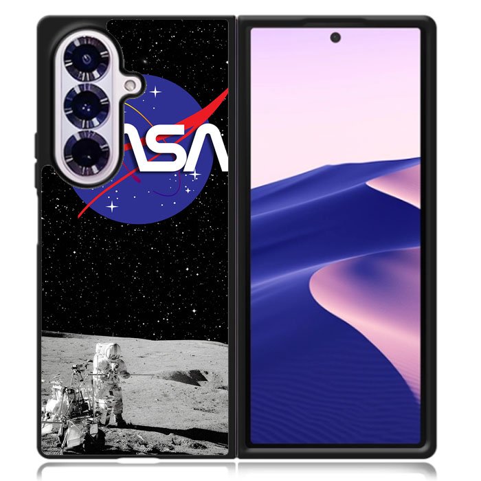 NASA Retro Samsung Galaxy Z Fold 7 Case OV1930
