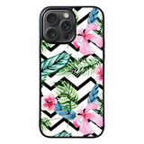 Floral Flower Pattern YDH0080 iPhone 15 Pro Max Case