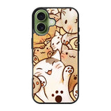 Cat Cute Pattern YDH0125 iPhone 17 Case