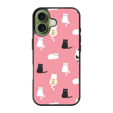 Cat Cute Pattern YDH0127 iPhone 17 Case