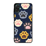 Cat Paws Pattern YDH0128 Samsung Galaxy A07 Case