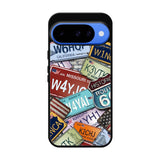 Travel License Plate YDH0159 Google Pixel 10 Case
