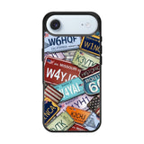 Travel License Plate YDH0159 iPhone Air Case