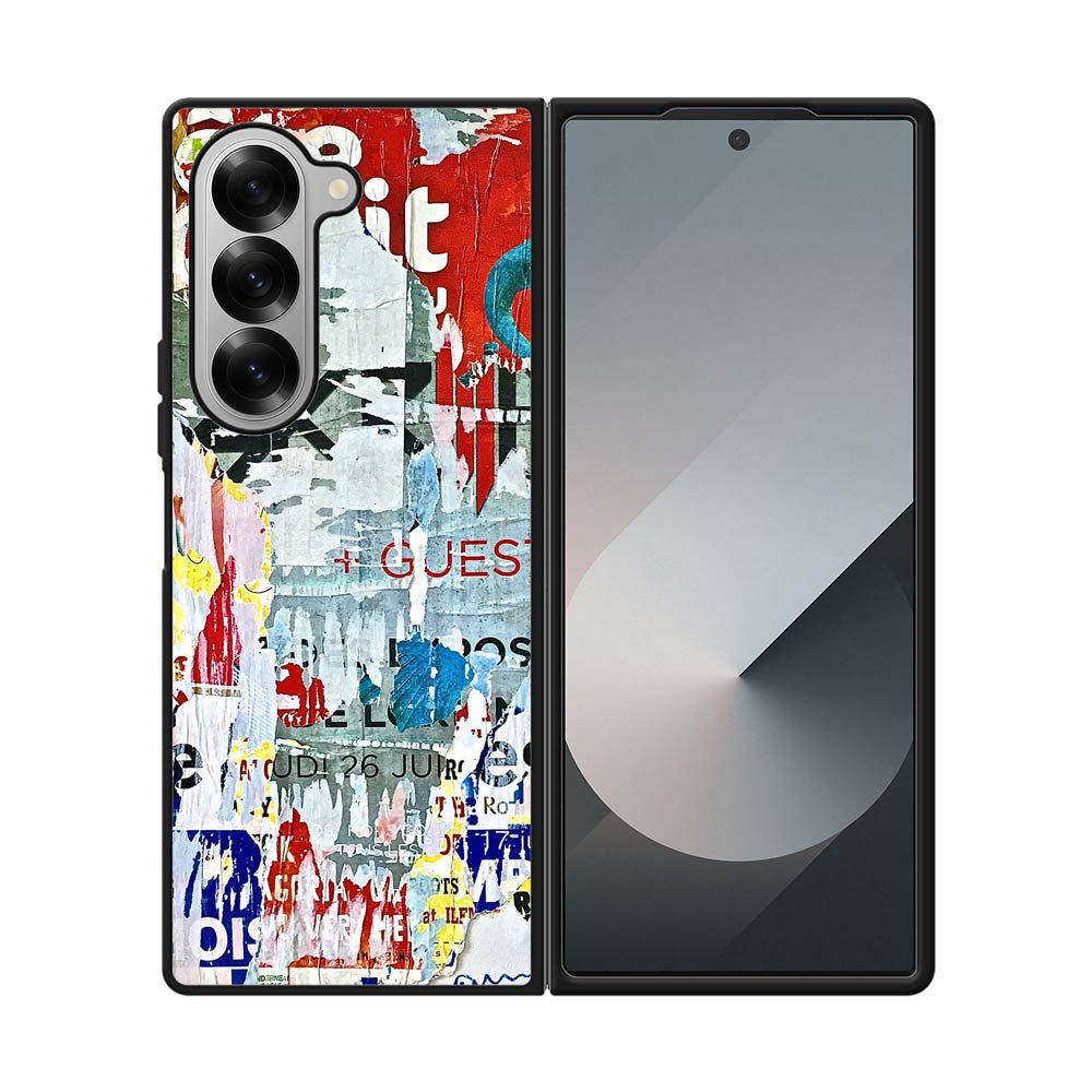 Grunge Art Poster YDH0160 Samsung Galaxy Z Fold 7 5G Case