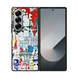 Grunge Art Poster YDH0160 Samsung Galaxy Z Fold 7 5G Case