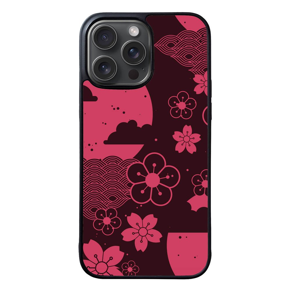 Floral Moon Sakura YDH0205 iPhone 15 Pro Max Case