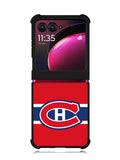 Montreal Canadiens Motorola Moto Razr Plus 2023 , Moto Razr+ 2023 Case OV1938