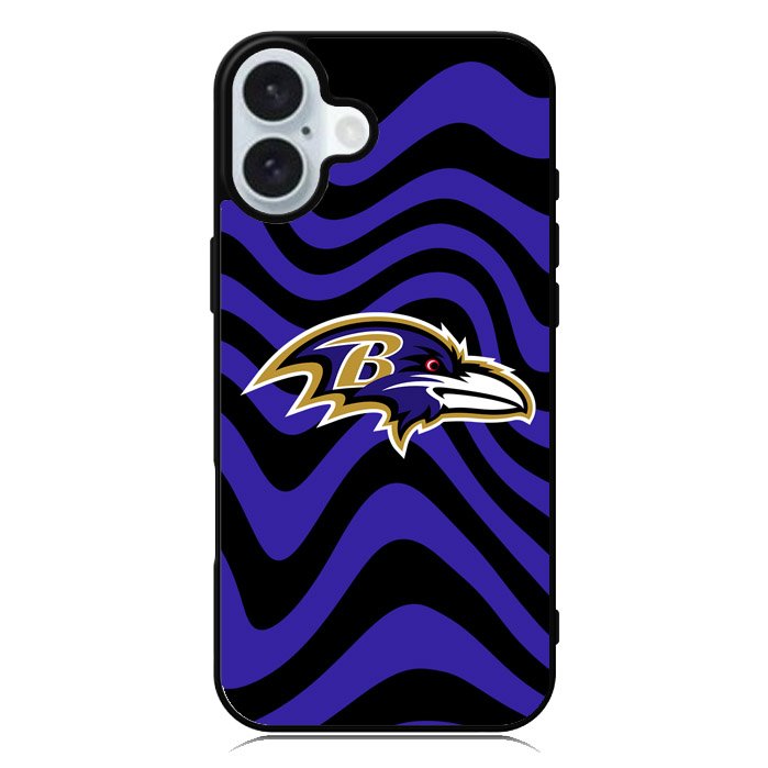 Baltimore Ravens iPhone 16 Case QC1943