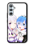 Emilia Rem Re Zero Anime Samsung Galaxy A14 5G Case QC8357