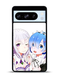 Emilia Rem Re Zero Anime Google Pixel 8 Pro Case QC8357
