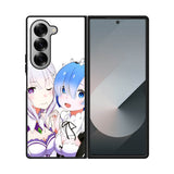 Emilia Rem Re Zero Anime Samsung Galaxy Z Fold 7 5G Case OV8357