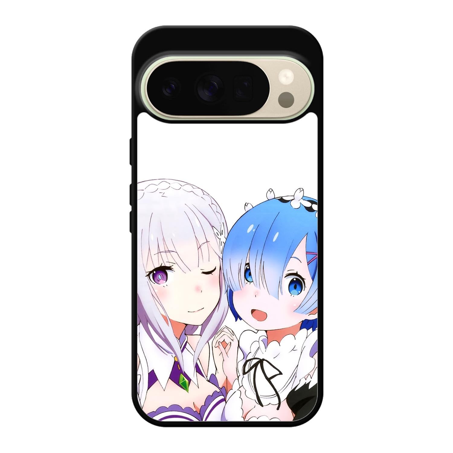 Emilia Rem Re Zero Anime Google Pixel 10 Pro Case OV8357