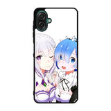 Emilia Rem Re Zero Anime Samsung Galaxy A07 Case OV8357