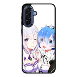 Emilia Rem Re Zero Anime Samsung Galaxy A17 Case OV8357