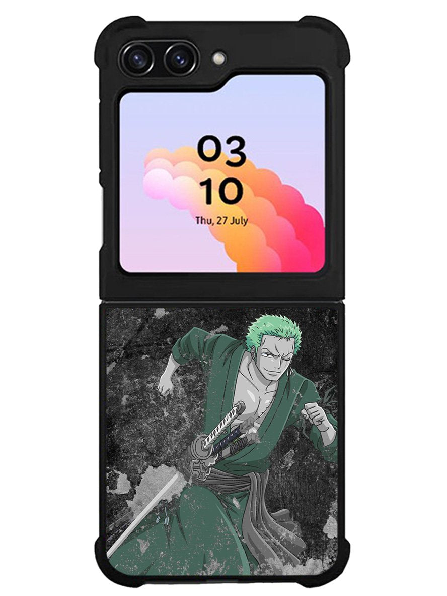 Zoro One Piece Samsung Galaxy Z Flip 5 5G 2023 Case OV7705