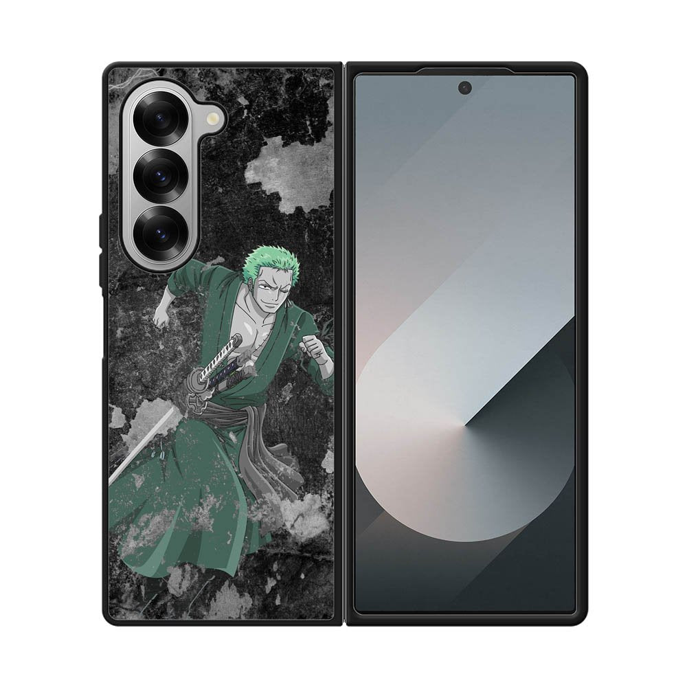 Zoro One Piece Samsung Galaxy Z Fold 7 5G Case QC7705