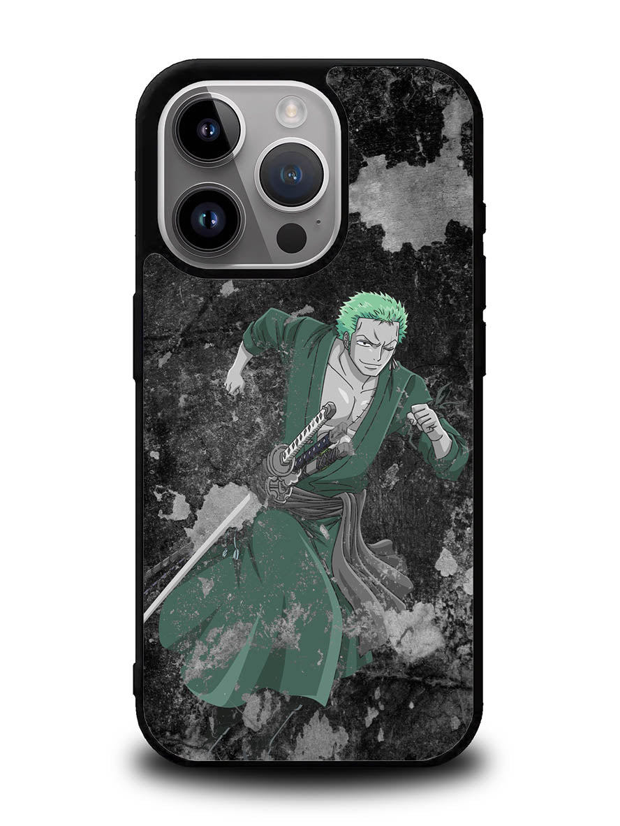 Zoro One Piece iPhone 16 Pro Max Case QC7705