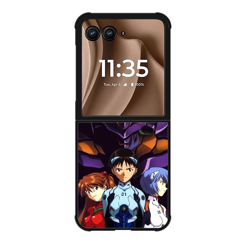 Evangelion Shinji Asuka Ayanami Motorola Moto RAZR Plus 2025 Case OV8370