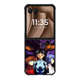 Evangelion Shinji Asuka Ayanami Motorola Moto RAZR Plus 2025 Case OV8370