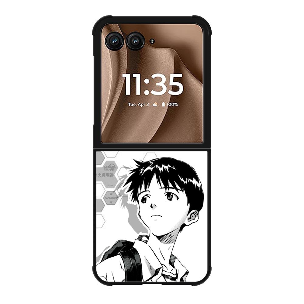 Shinji Ikari Evangelion Motorola Moto RAZR Plus 2025 Case OV7888