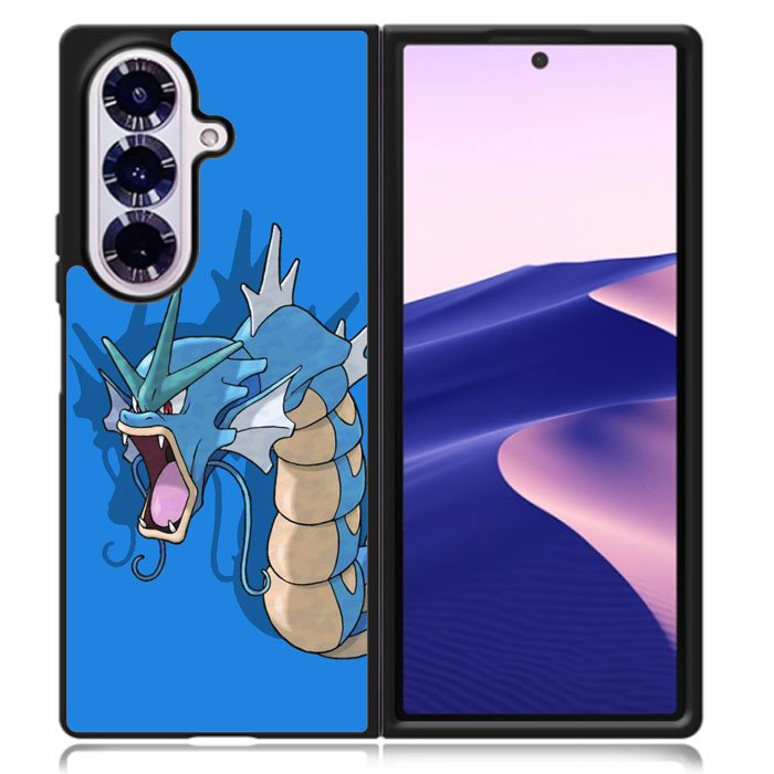 Pokemon Gyarados Samsung Galaxy Z Fold 7 Case OV7954