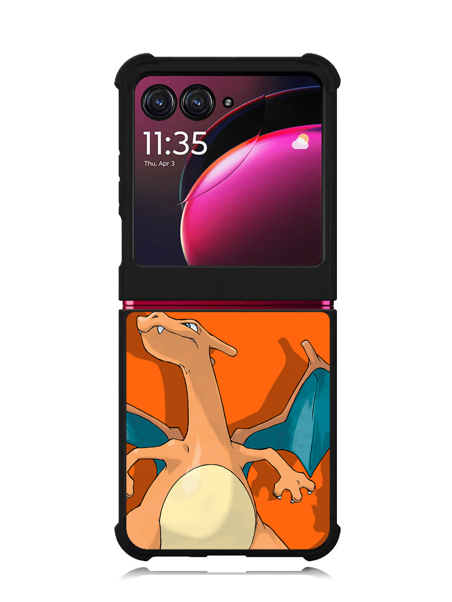 Pokemon Charizard Motorola Moto Razr Plus 2023 , Moto Razr+ 2023 Case