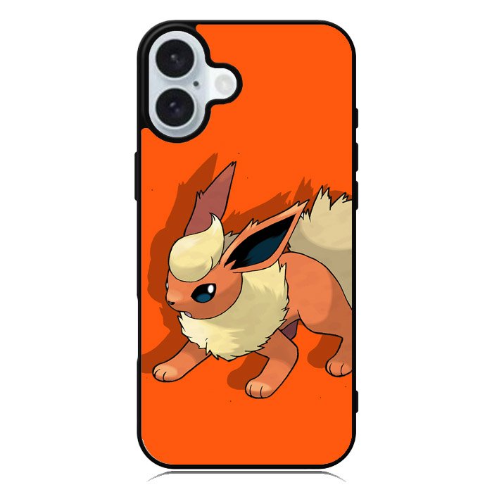 Pokemon Flareon iPhone 16 Case QC7974