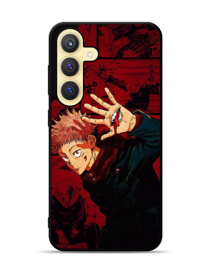 Yuji Jujutsu Kaisen Samsung Galaxy S24 Plus 5G , Samsung Galaxy S24+ 5G Case