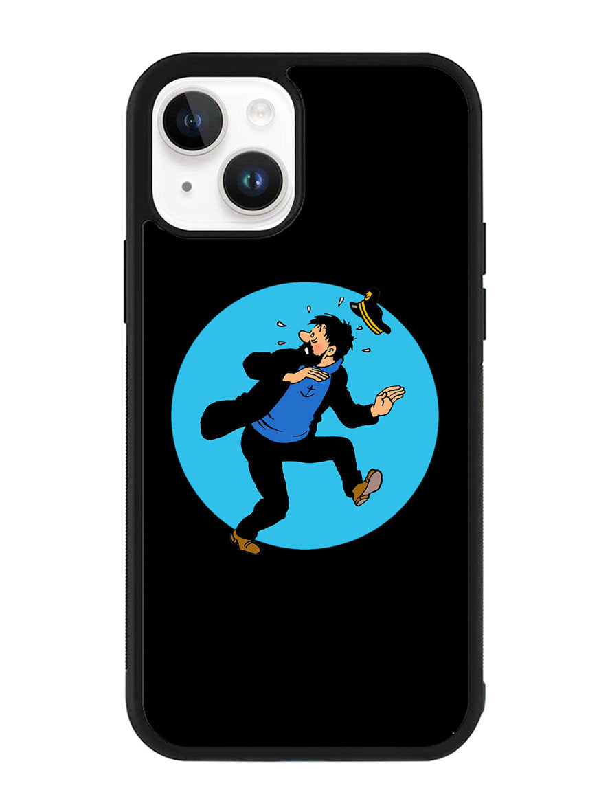 Captain Haddock Tintin iPhone 14 Plus Case QC8503