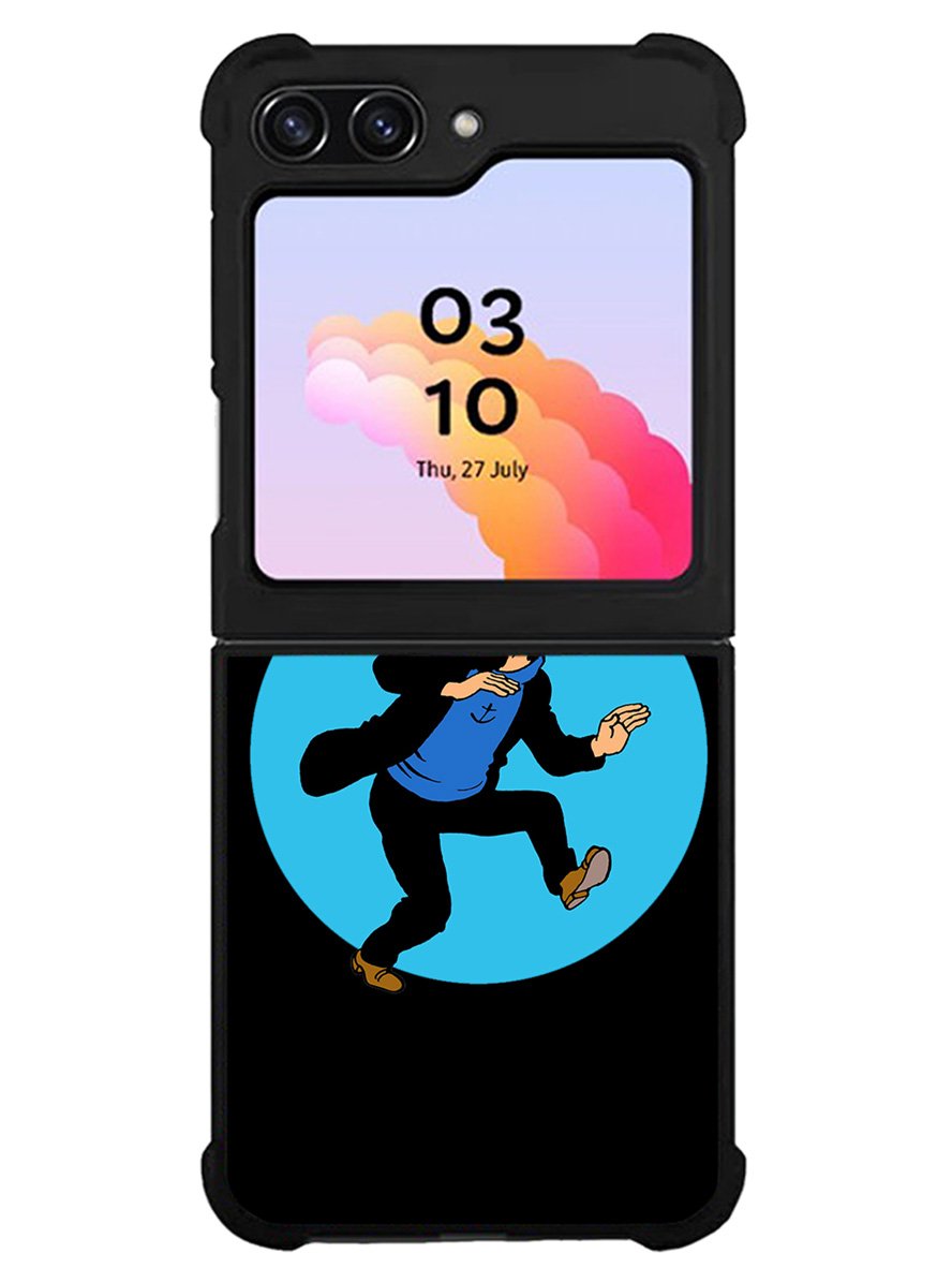 Captain Haddock Tintin Samsung Galaxy Z Flip 5 5G 2023 Case OV8503