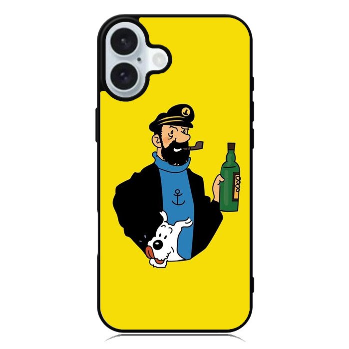 Captain Haddock Tintin iPhone 16 Case QC8504