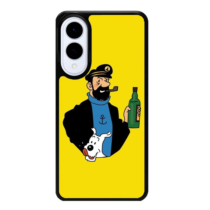 Captain Haddock Tintin Samsung Galaxy S25 Edge 5G Case OV8504