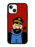 Captain Haddock Tintin iPhone 14 Plus Case QC8505
