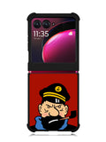 Captain Haddock Tintin Motorola Moto Razr Plus 2023 , Moto Razr+ 2023 Case OV8505