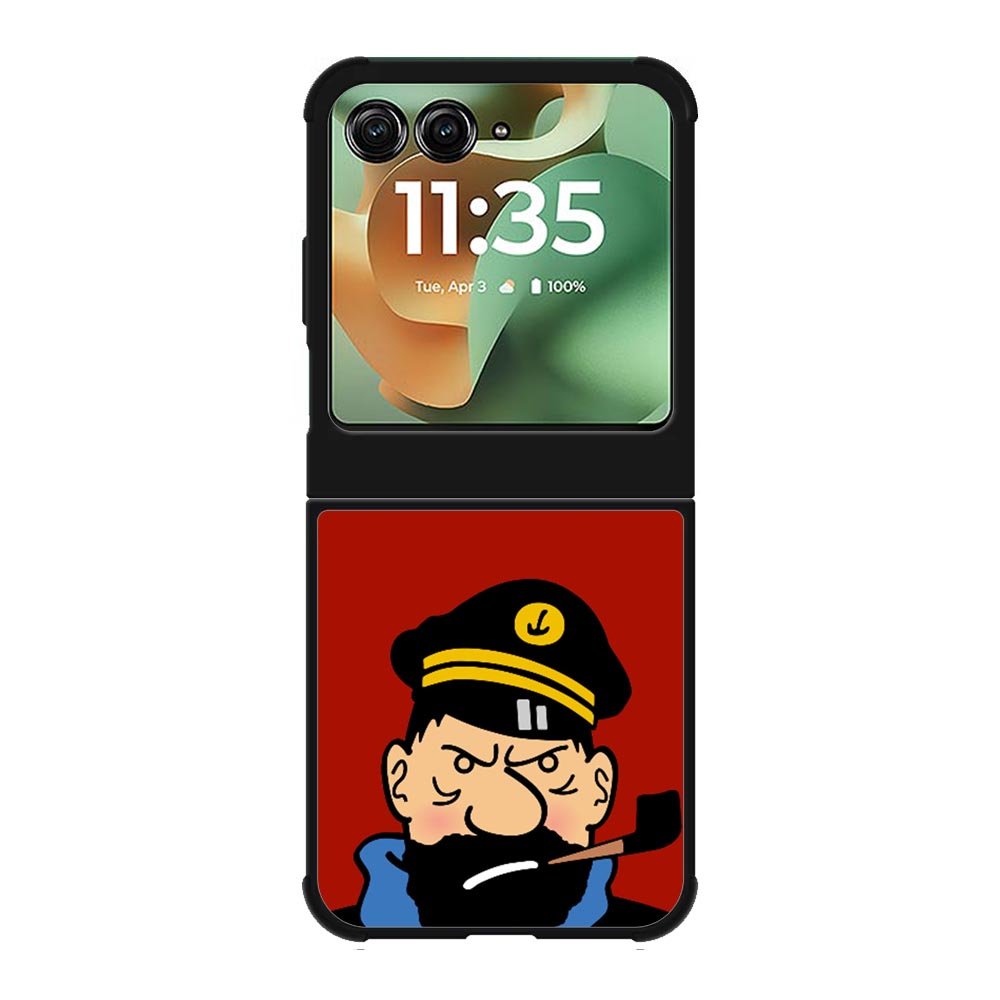 Captain Haddock Tintin Motorola Moto RAZR 2025 Case OV8505