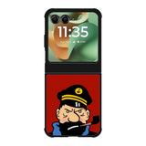 Captain Haddock Tintin Motorola Moto RAZR 2025 Case OV8505