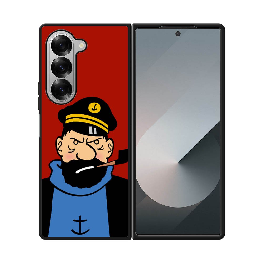 Captain Haddock Tintin Samsung Galaxy Z Fold 7 5G Case QC8505