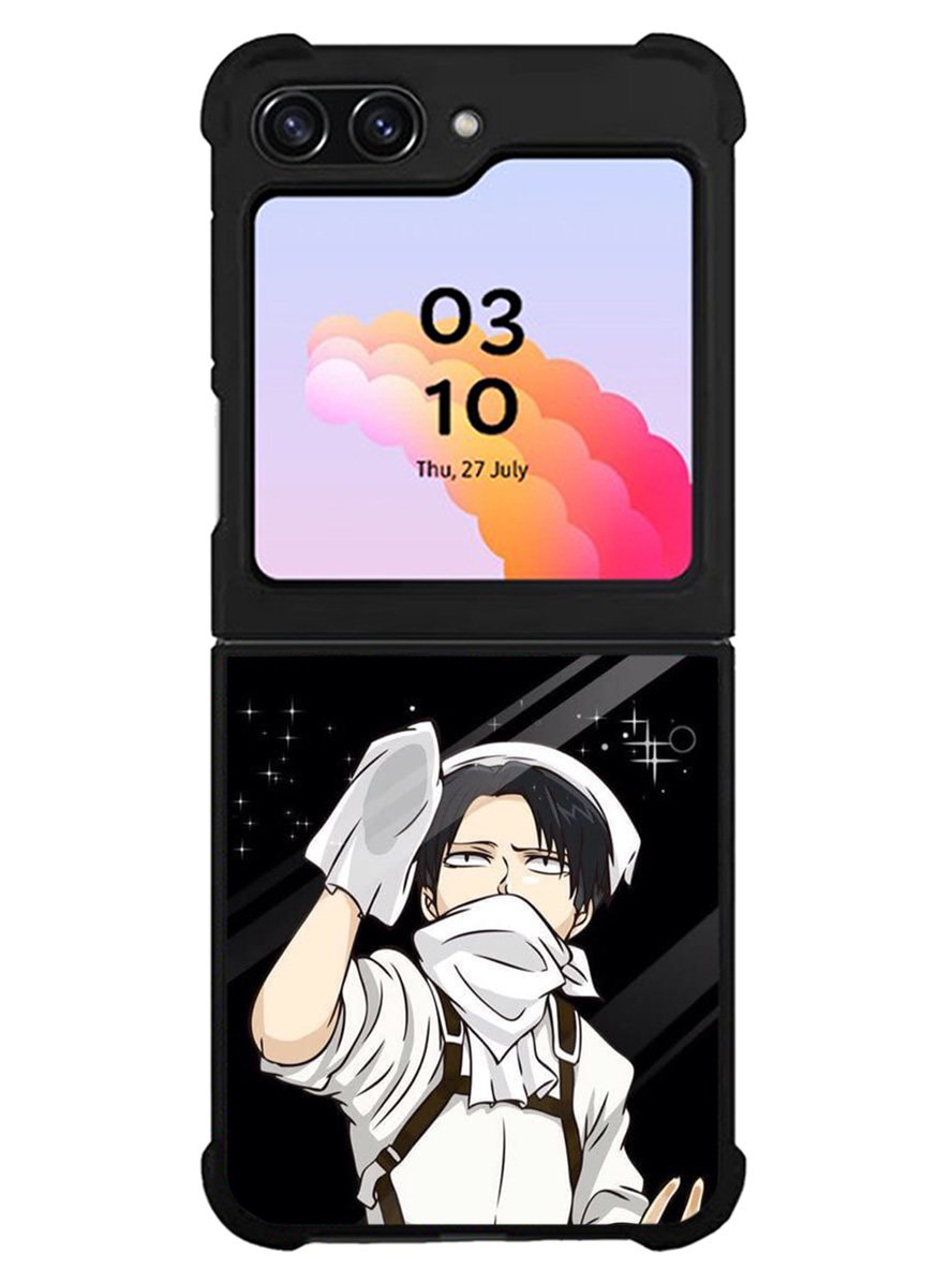 Levi Ackerman Attack on Titan Samsung Galaxy Z Flip 5 5G 2023 Case OV8159